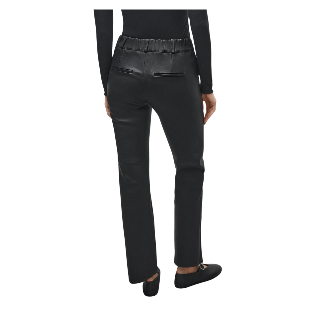 Jenna stretch plonge - skindbukser - sort