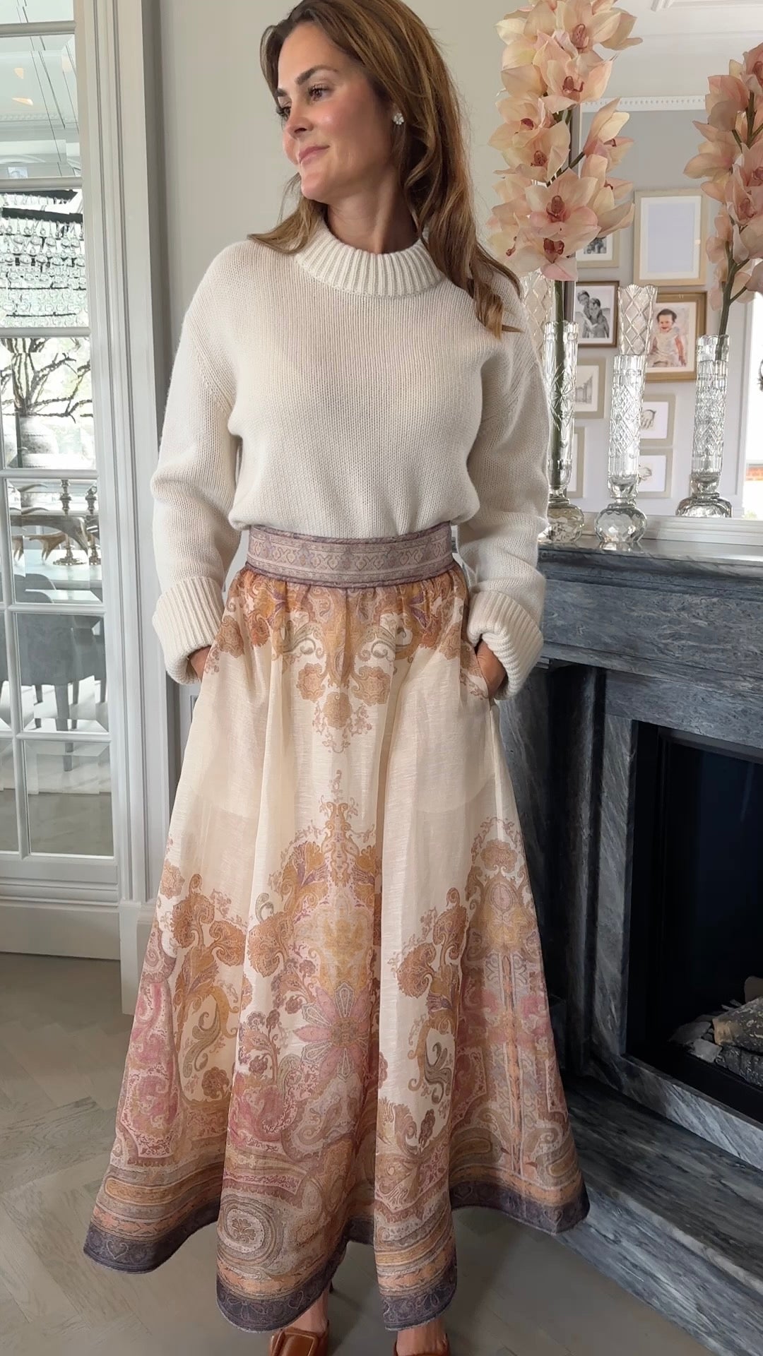 Sony - Strik - Creme - Cashmere