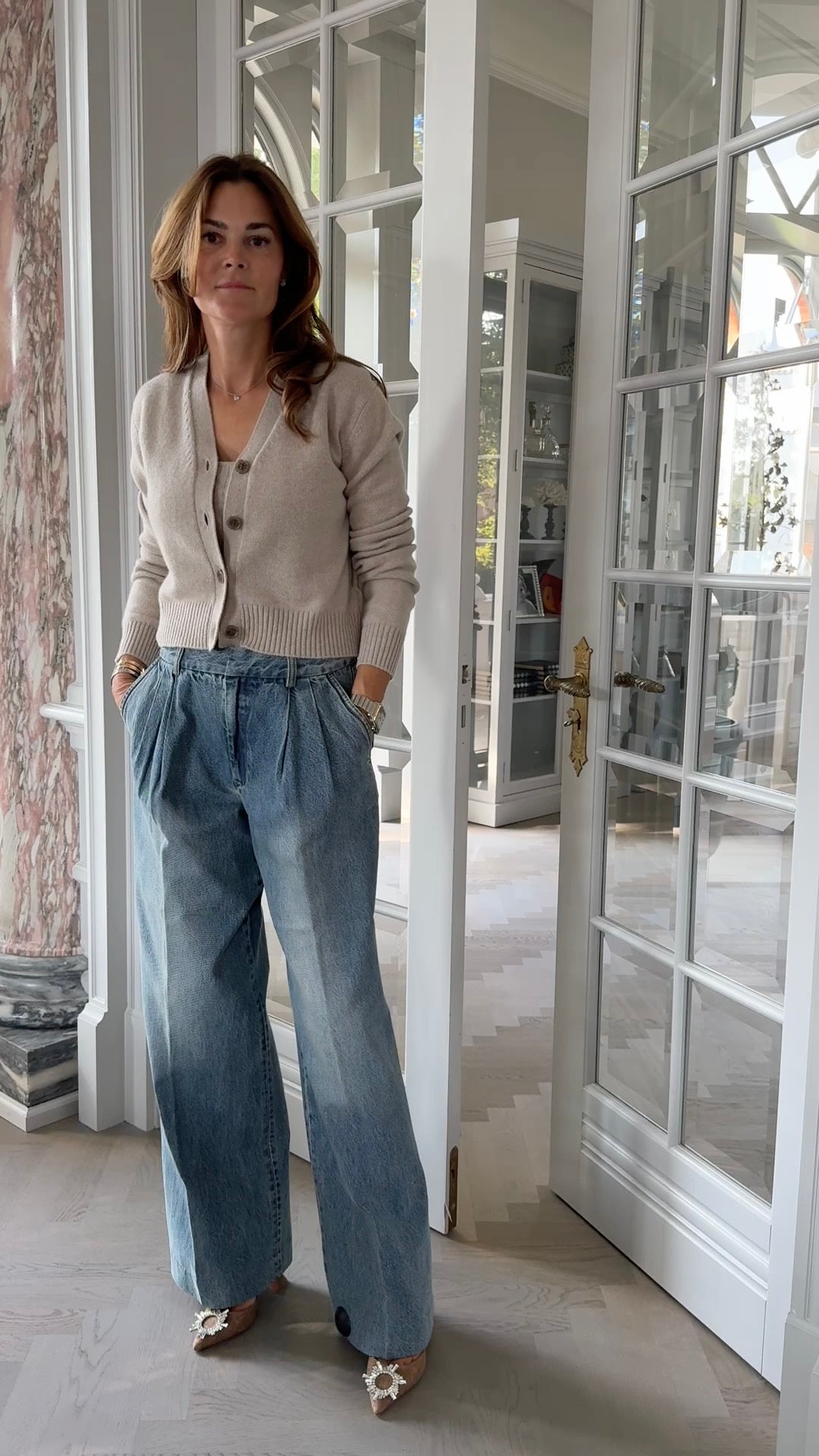 Illustration Denim Pant - m. vidde - Denim farvet - Bomuld -