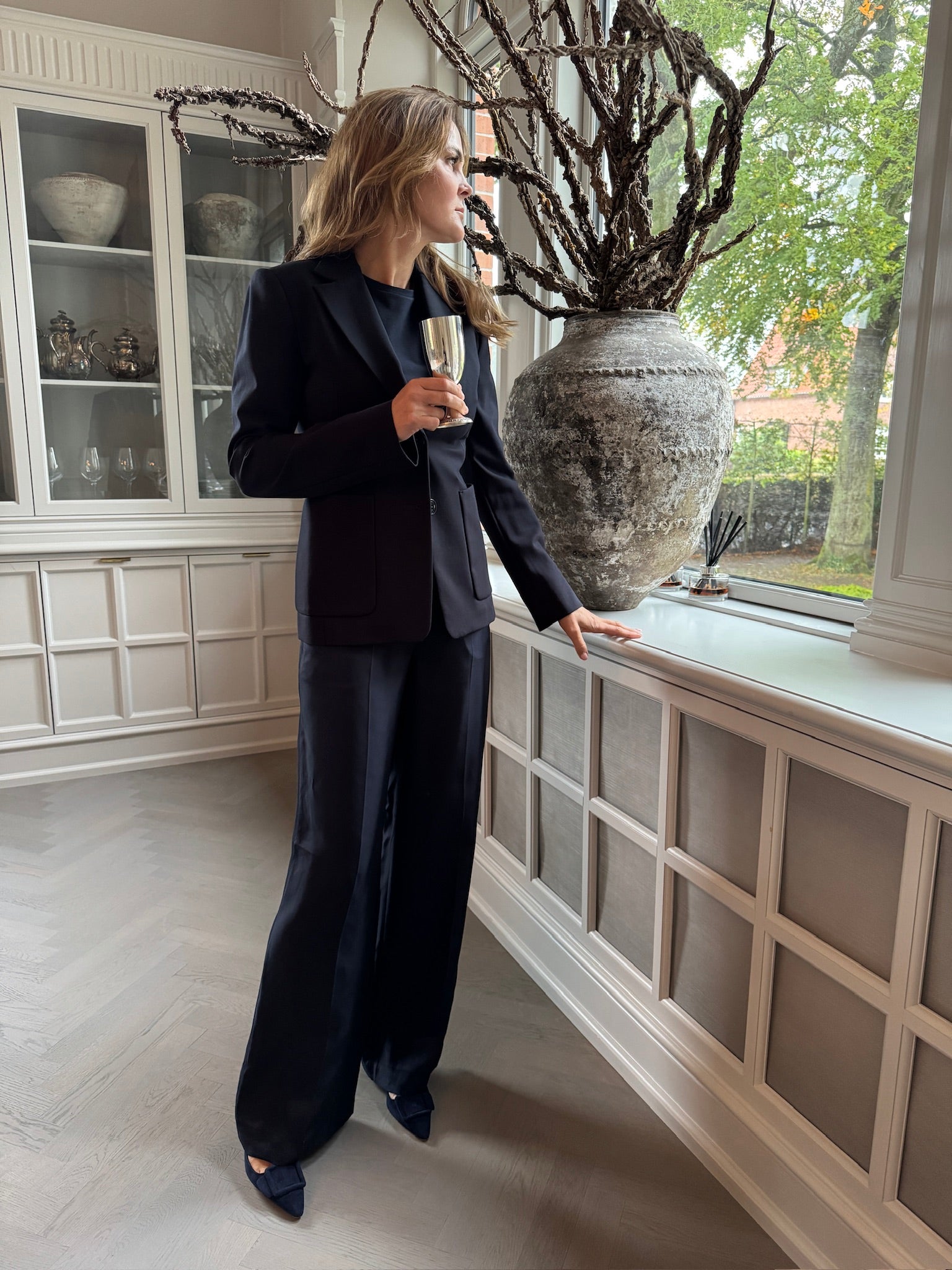 Emotional Essence Blazer - Navy