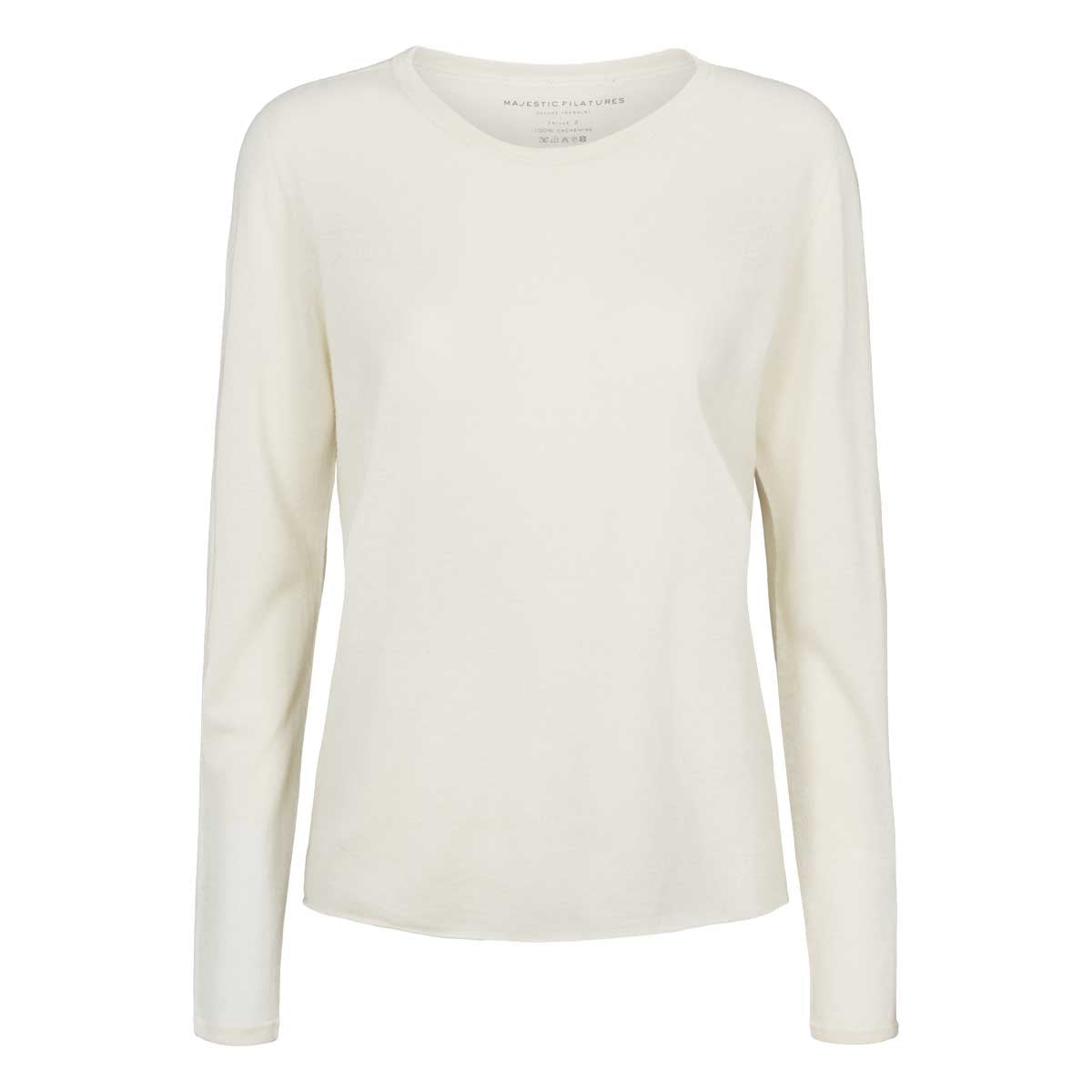 Bluse - White - Cashmere