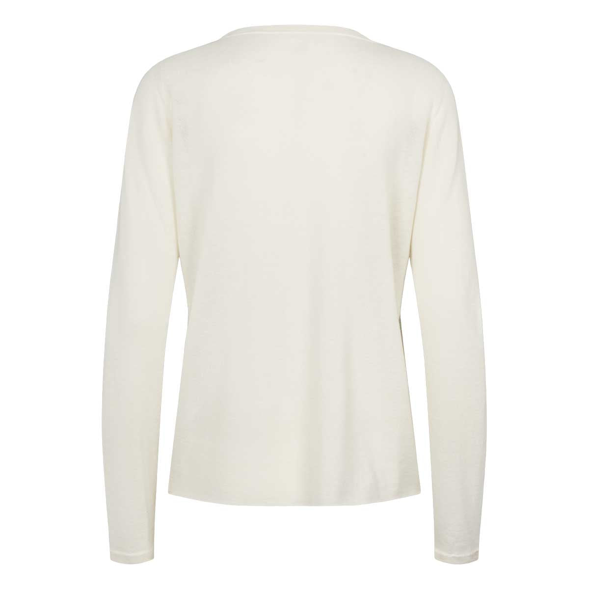 Bluse - White - Cashmere