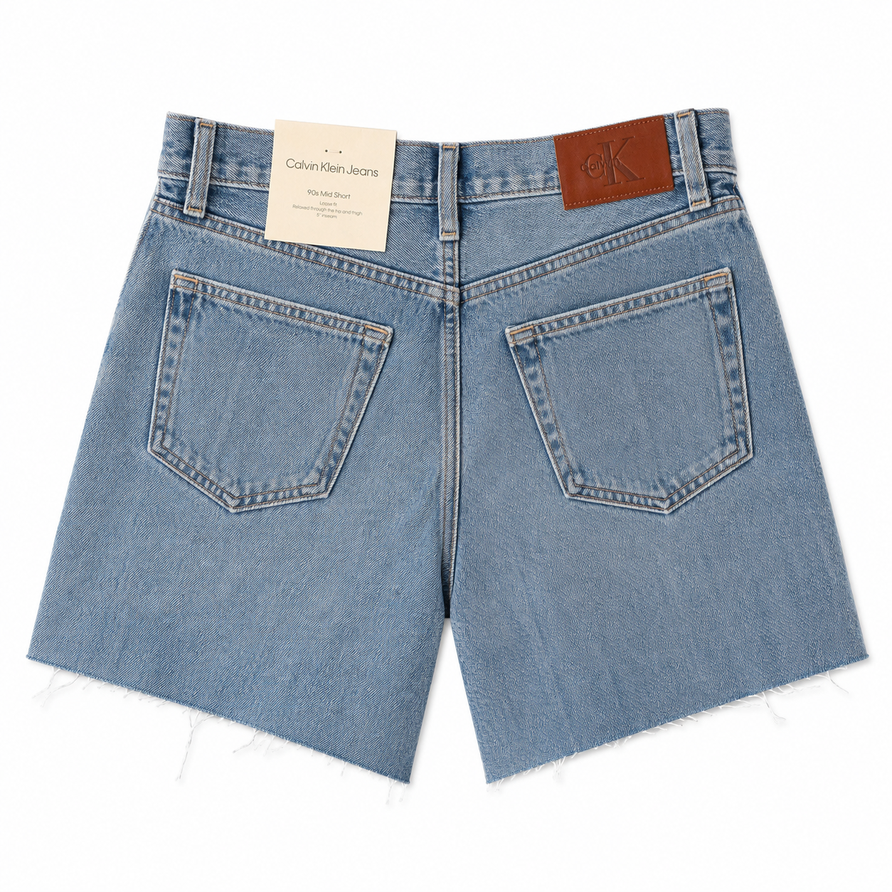 Calvin Klein - Blue Monaco - Jeans - Shorts - Blå -
