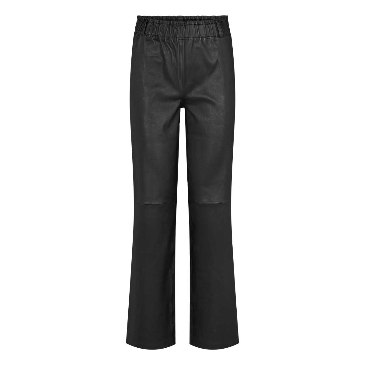 Rhianna - Skindbukser - Black - med elastik