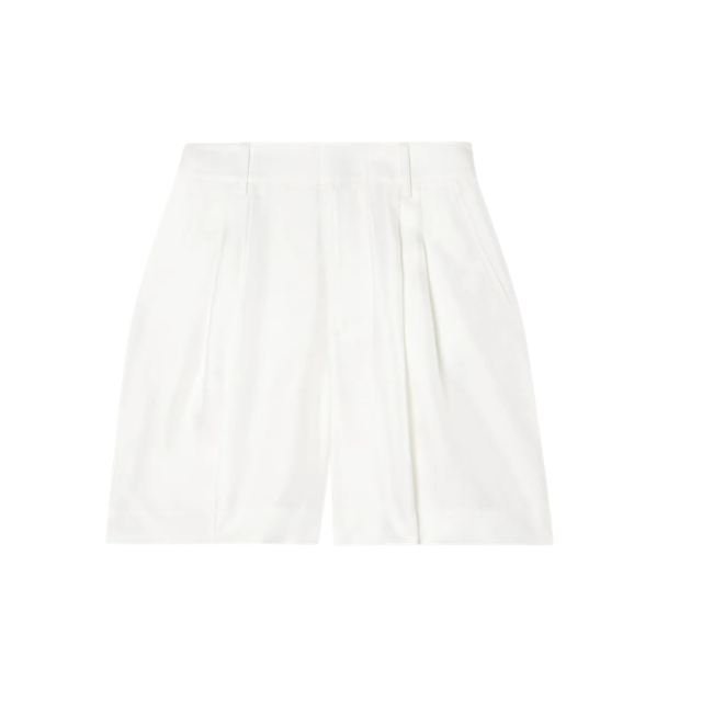 Wide Leg - tailored - Shorts - Lisa Yang - Silke - Hvid