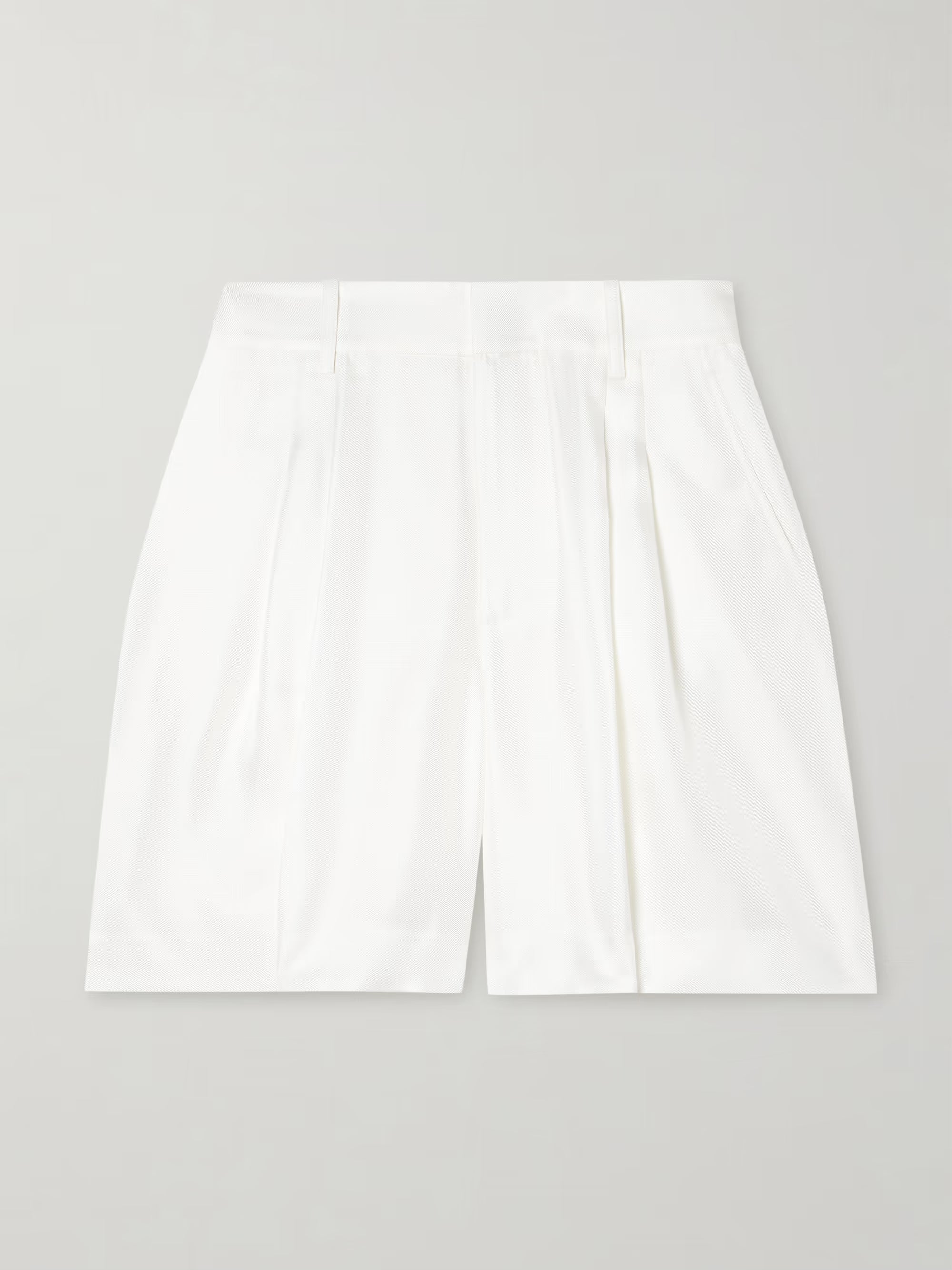 Wide Leg - tailored - Shorts - Lisa Yang - Silke - Hvid