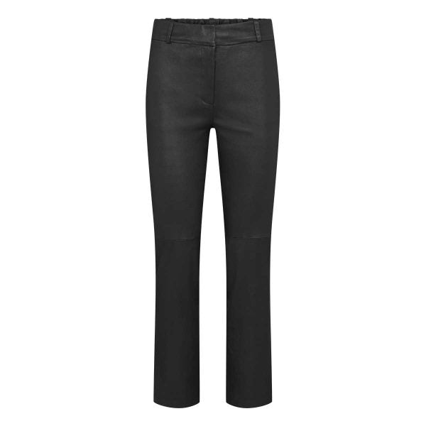 Jen stretch plonge - Bukser - Black - Skind