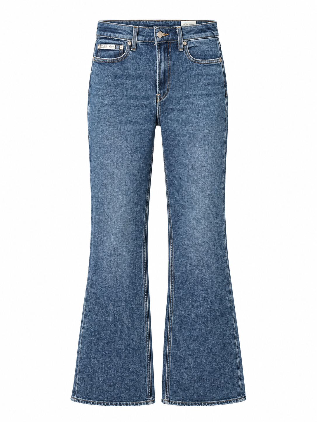 Jeans - Highrise - bootcut - Aubrey Stone - Calvin Klein - mørkeblå