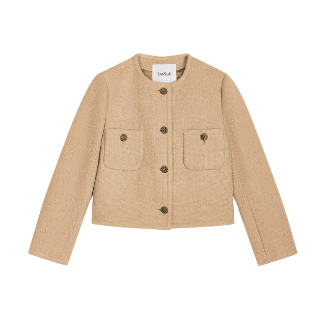 Tailored Blazer - Meredith - Camel