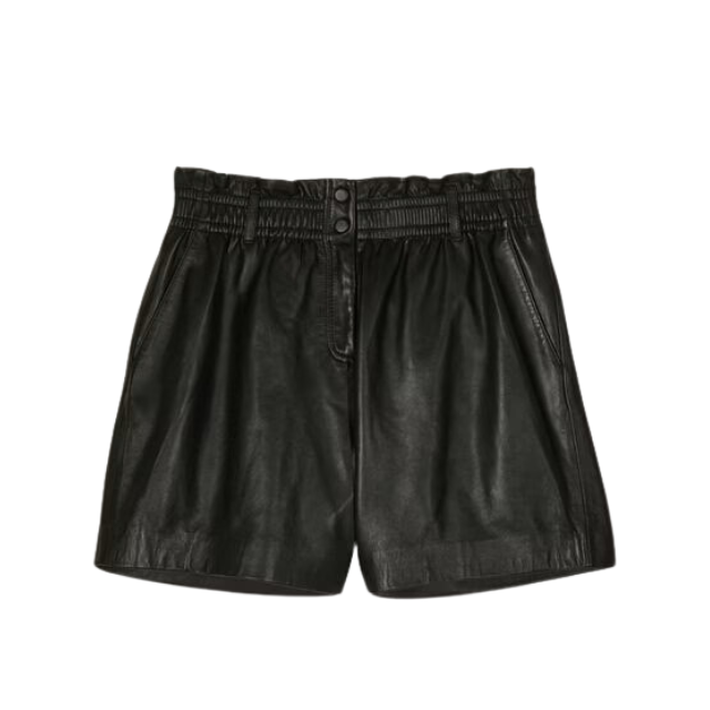 Shorts Aglae - Skind - Sort