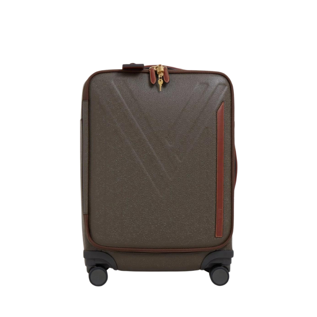 Heritage - 4 Wheel Suitcase - Mole cognac