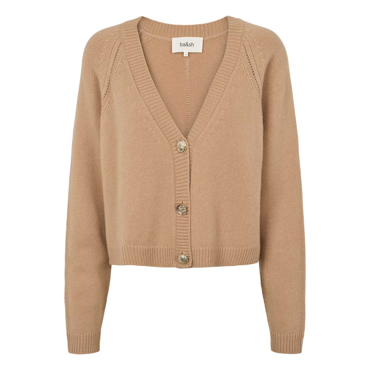 Carila - Cardigan - Camel - Cashmere