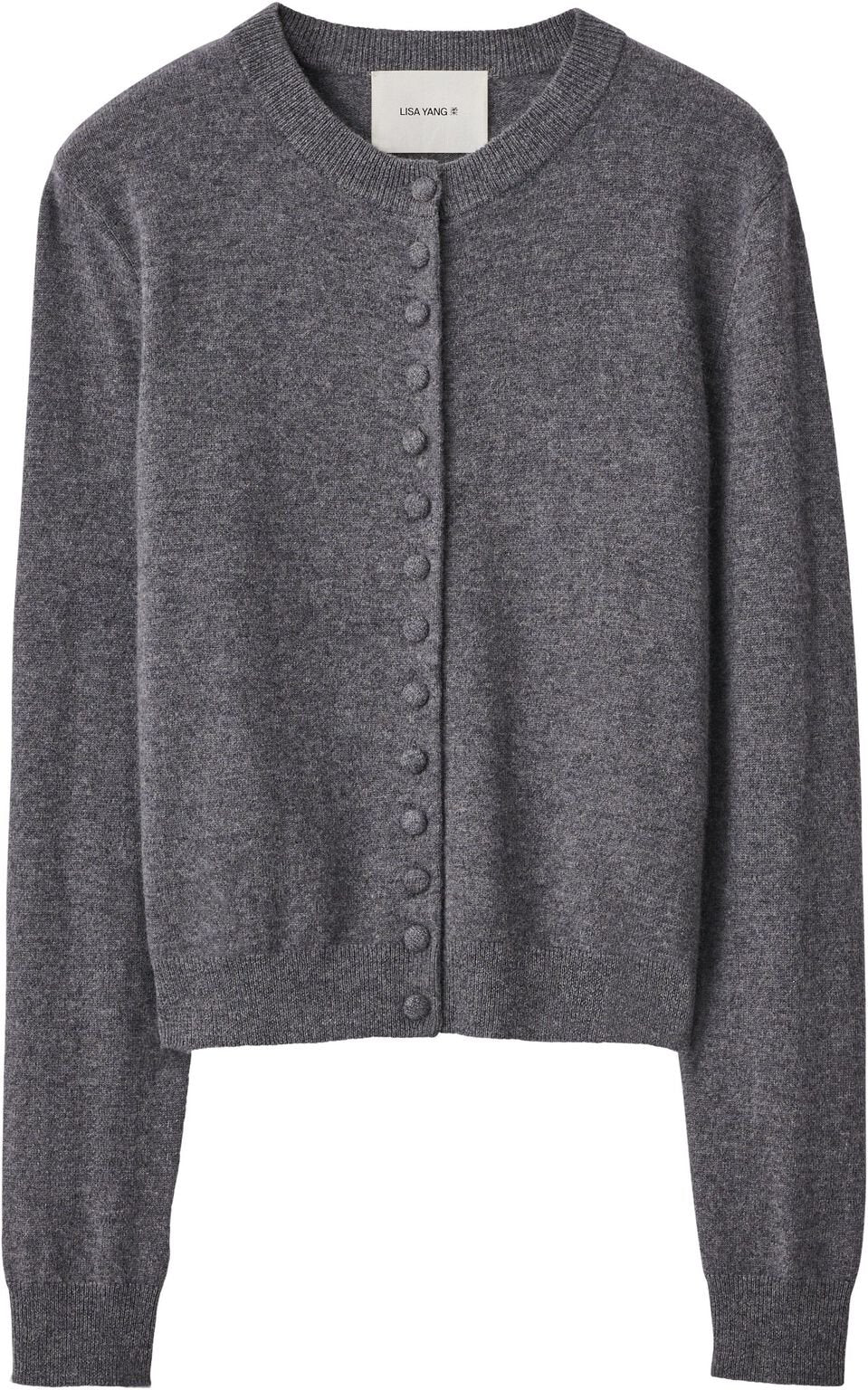 Cardigan - Wilona - Lisa Yang - Kasmir - Graphite