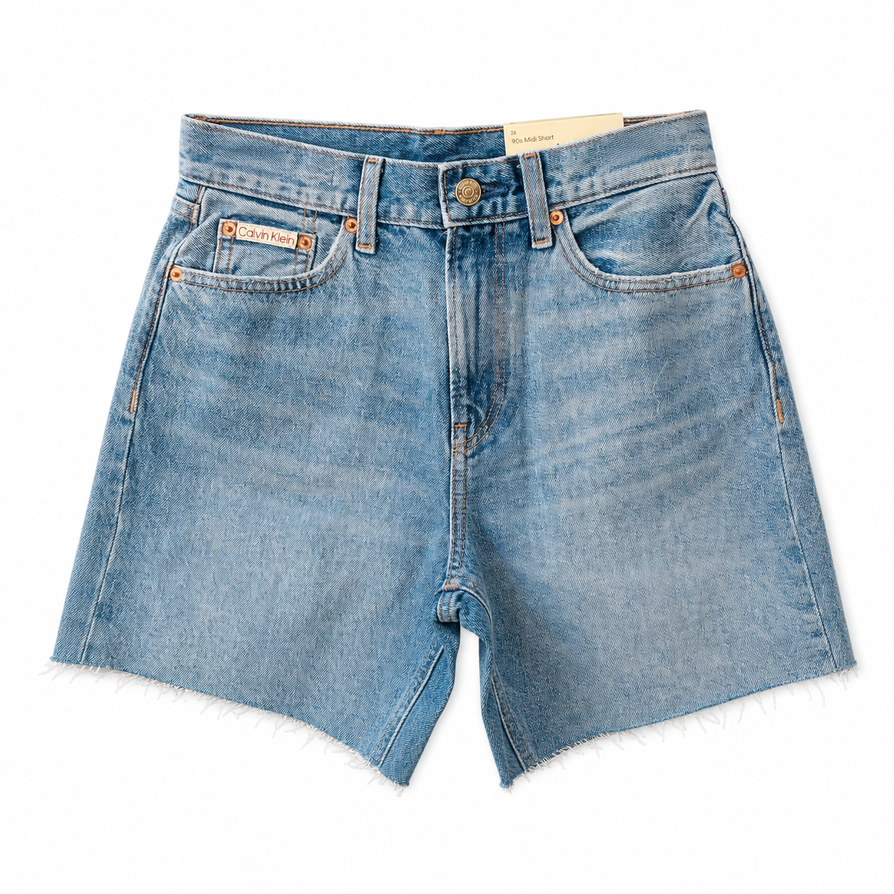 Calvin Klein - Blue Monaco - Jeans -  Shorts - Blå -