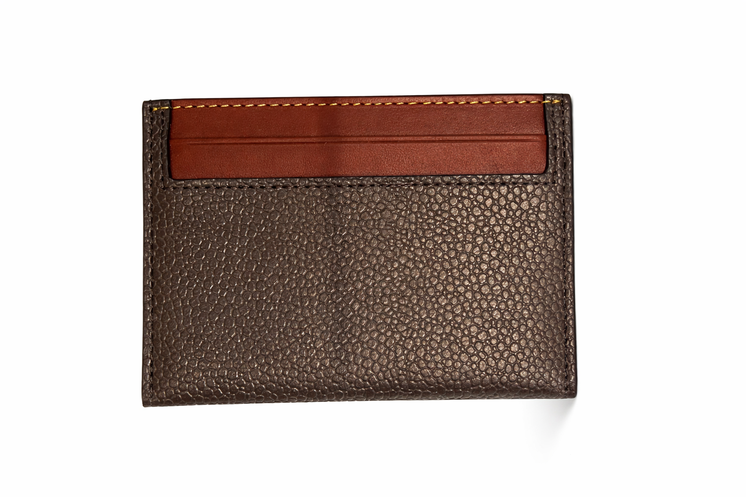 Kreditkortholder - Eco Scotchgrain Mole/Cognac