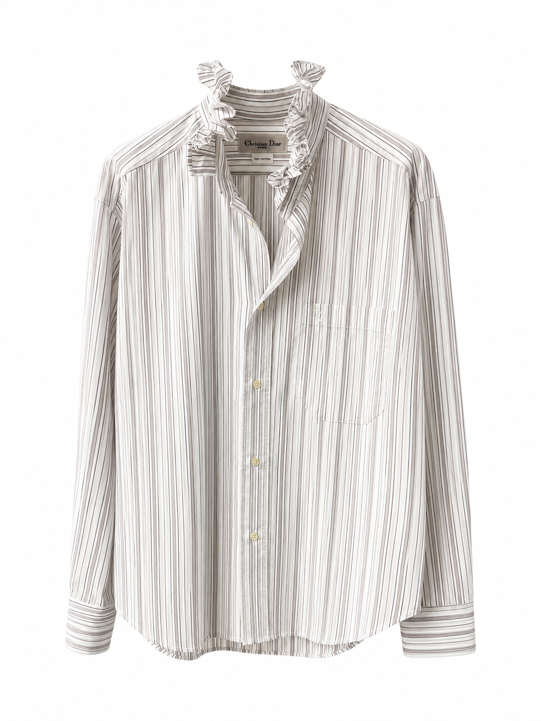 Dior - Skjorte - redesigned - Vintage  - Unika - Bomuld -