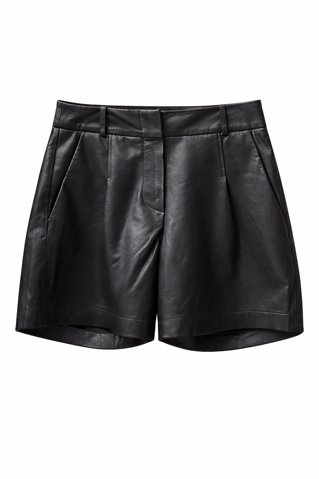 Arma - Doree - Skindshorts - Sort - Lammeskind - mellem tykkelse -