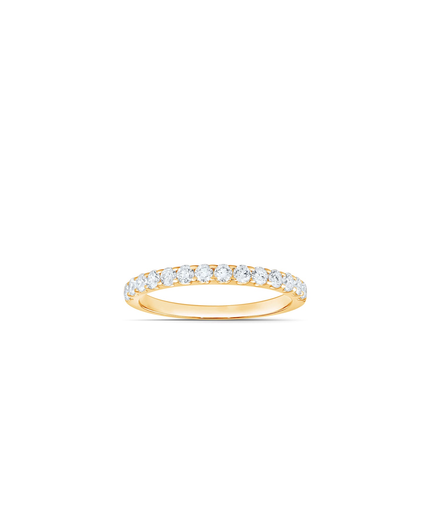 Ring -  Eternity - 0.3 ct - diamanter - gult guld -