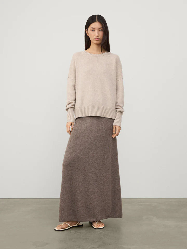 Mila - bluse -  Kasmir - Sand