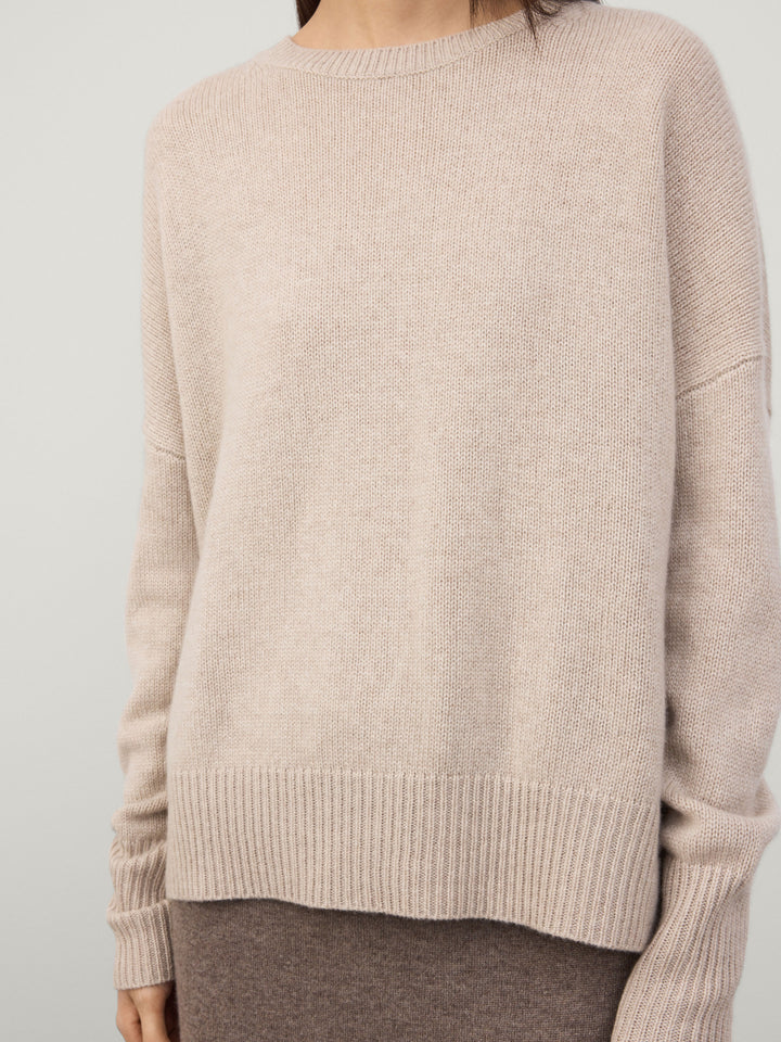 Mila - bluse -  Kasmir - Sand