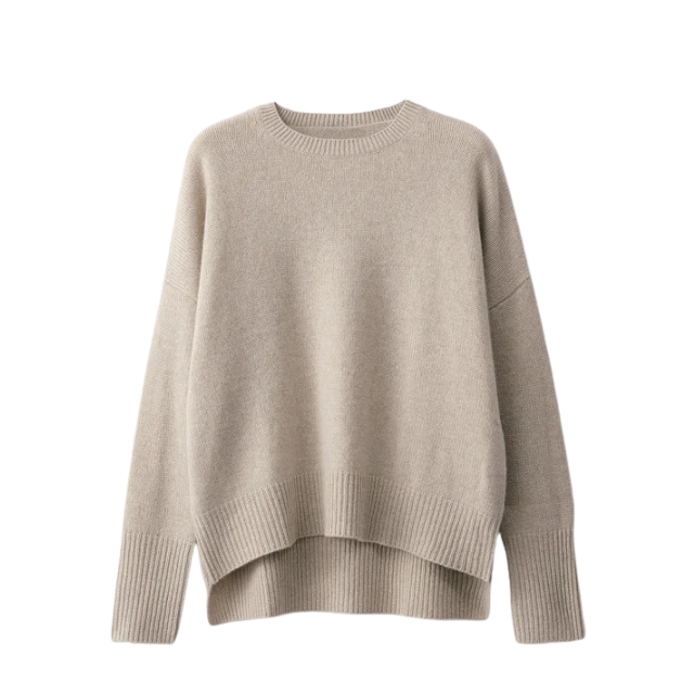 Mila - bluse -  Kasmir - Sand