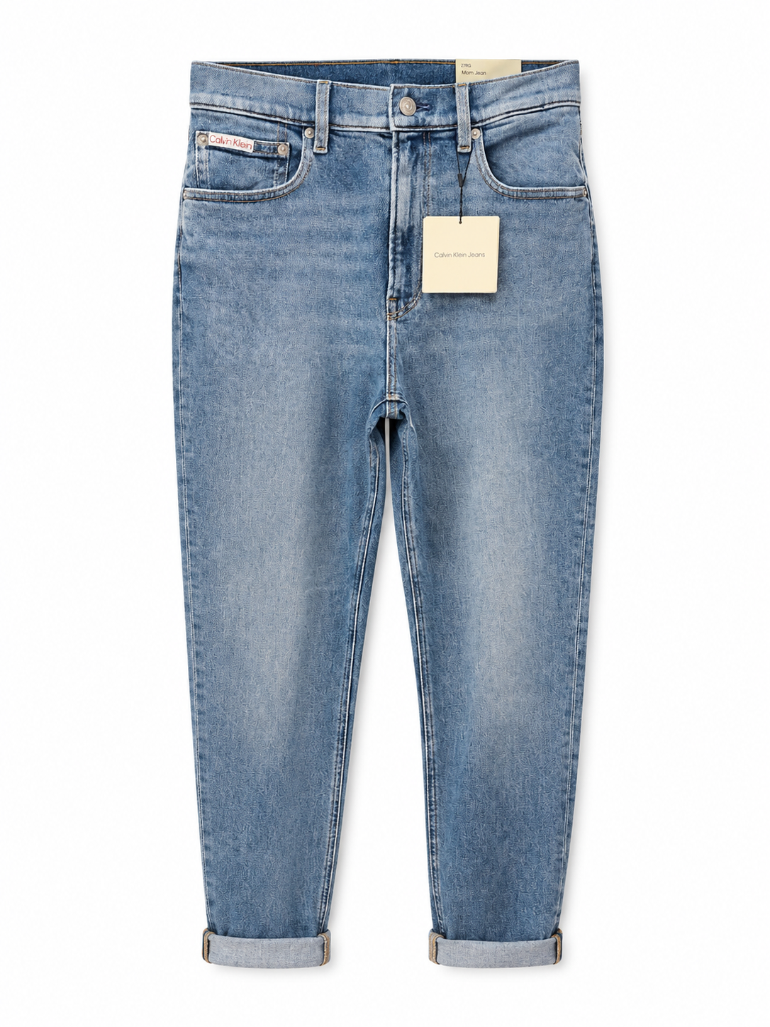 Jeans - Calvin Klein - Mom Jean - Blå -