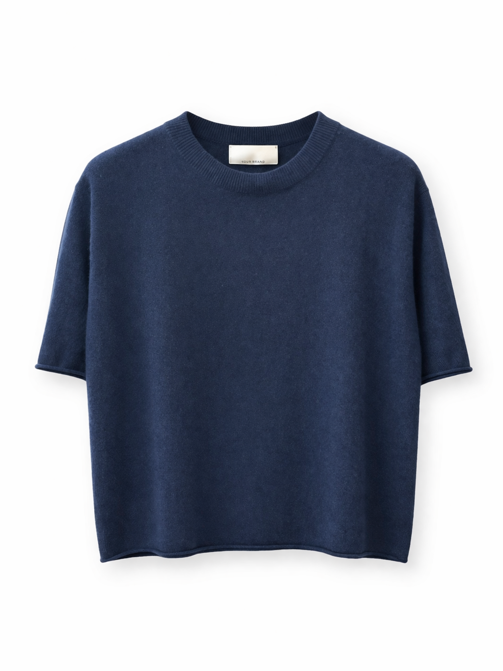 T-Shirt - Cila - Lisa Yang - Cashmere - Navy -
