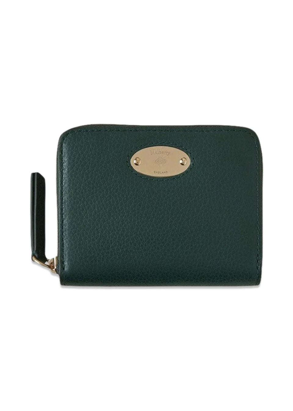 Pung - Mulberry Plaque Sml Zip SCG - Green