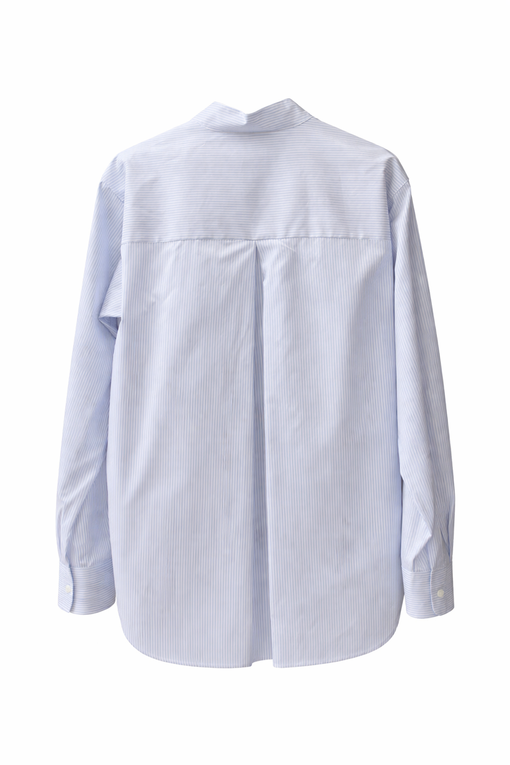Natil - Klassisk Skjorte - stribet - lyseblå - hvid