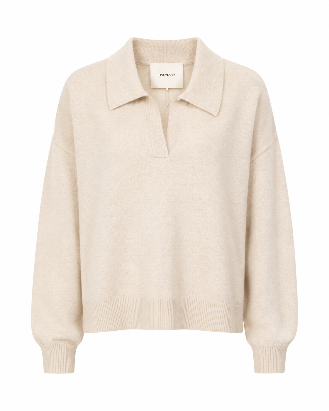 Katriel Sweater - Lisa Yang - polo - Cashmere - Oat