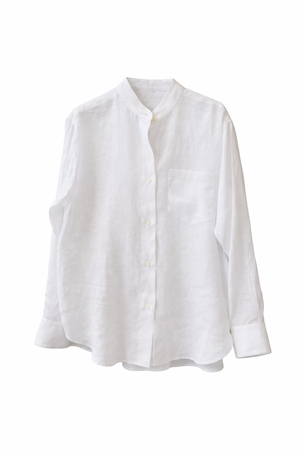 Storskjorte - hør - Robert Friedman - hvid