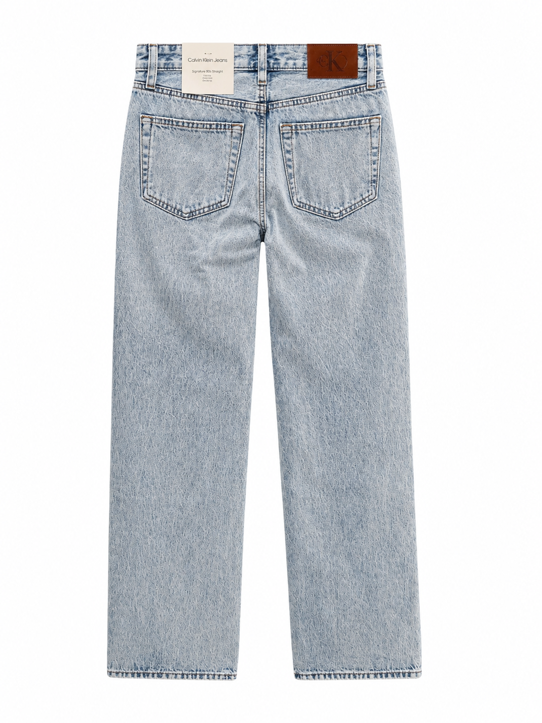 Jeans - Calvin Klein - straight - lys blå -