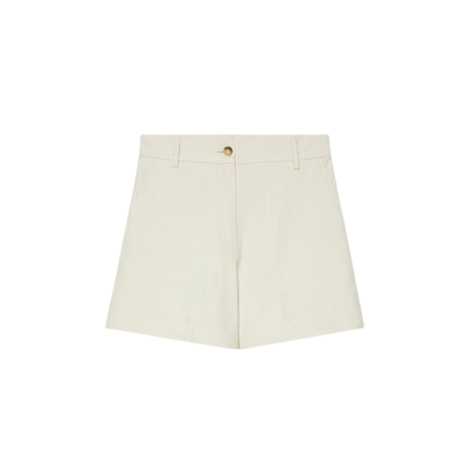 Nixia - Shorts - Cream - Hør