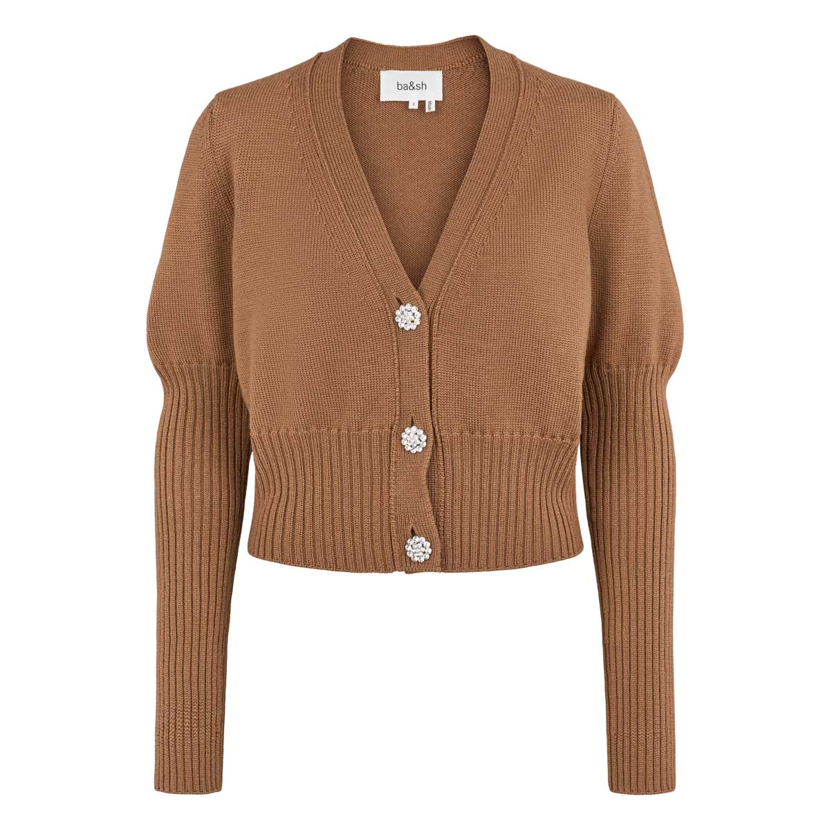 Cardigan - Tanda - Camel - Bash - Uld