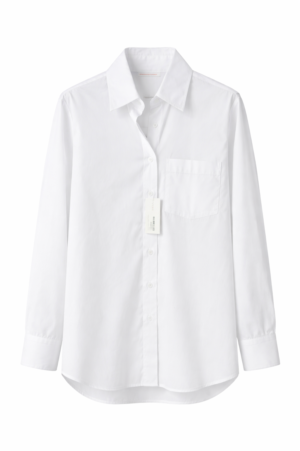 Robert Friedman - Titta - Klassisk skjorte -  Poplin - Hvid -