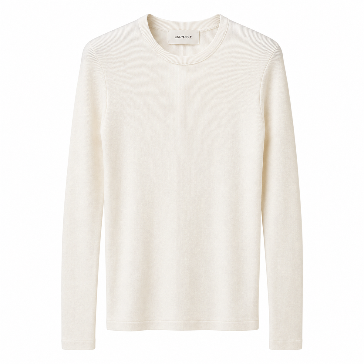 Vivian - T-shirt - Lisa Yang - Bomuld-Cashmere -  Salt